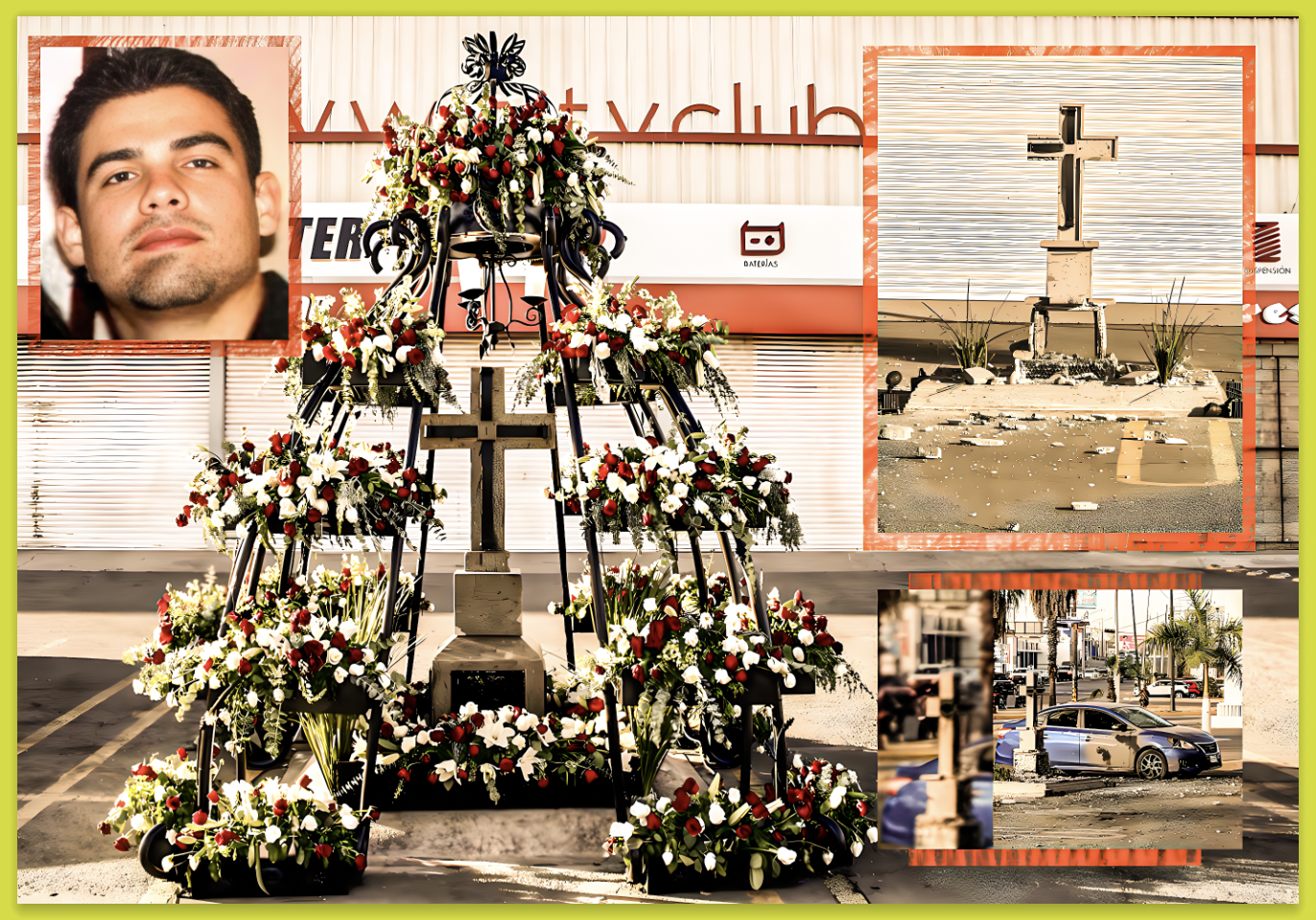 “FUE la RABIA de la MAYIZA la que DESTROZO el CENOTAFIO de EDGAR HIJO del CHAPO y NADIE VIO NADA en CULIACAN”…a punto del cumple 39 el proximo 30 de Mayo.